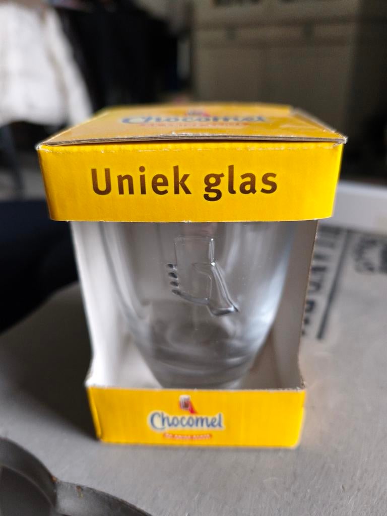 Chocomelk glazen nieuw 6 stuks, Ophalen of Verzenden, Nieuw, Overige typen