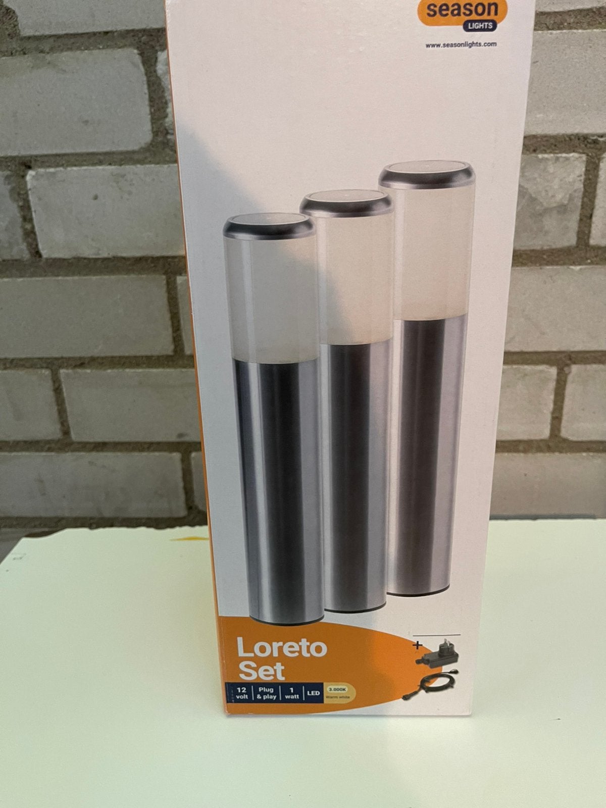 Lampen terras/tuin, Ophalen of Verzenden, Nieuw, Aluminium