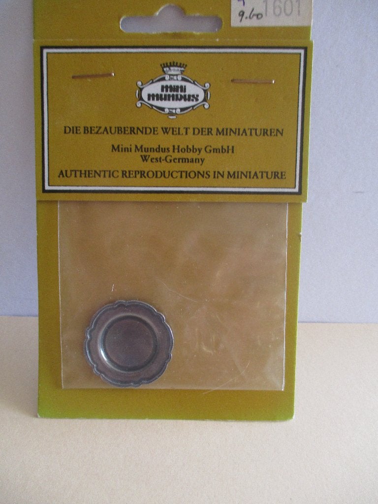 poppenhuis tinnenbord Mini Mundus, Ophalen of Verzenden, Zo goed als nieuw, Decoratie