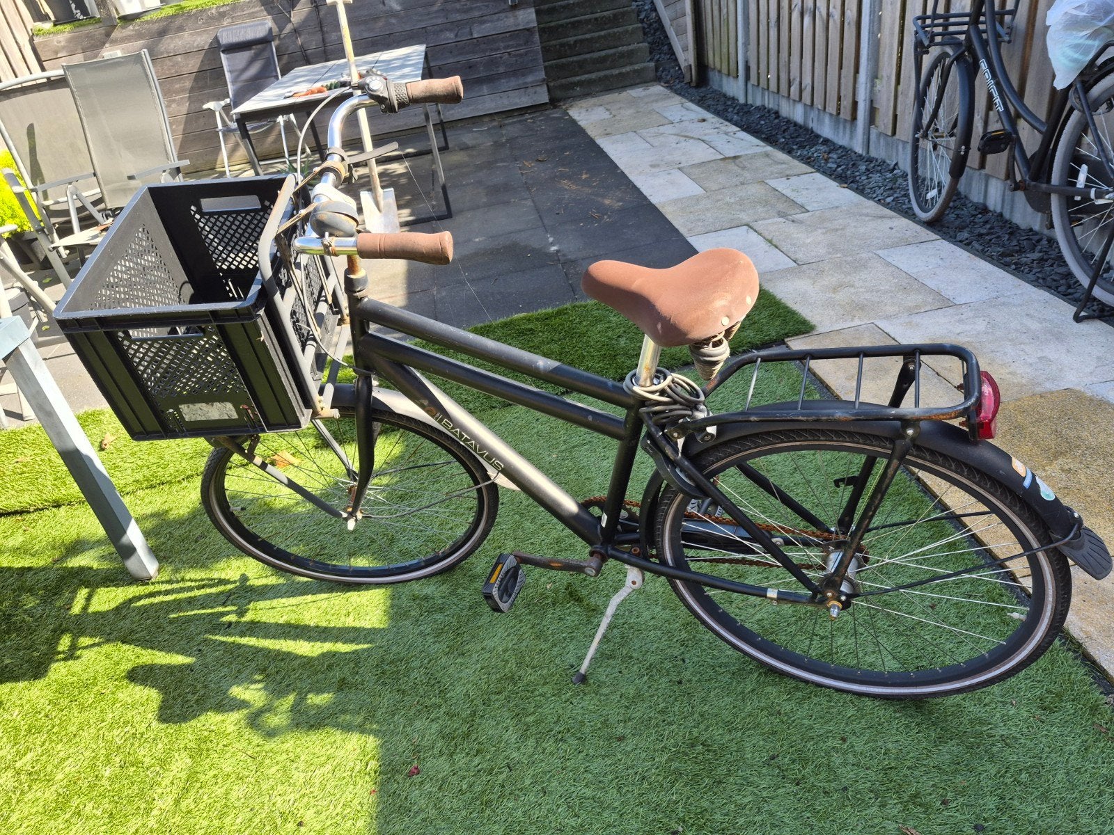 batavusfiets, Ophalen, Gebruikt
