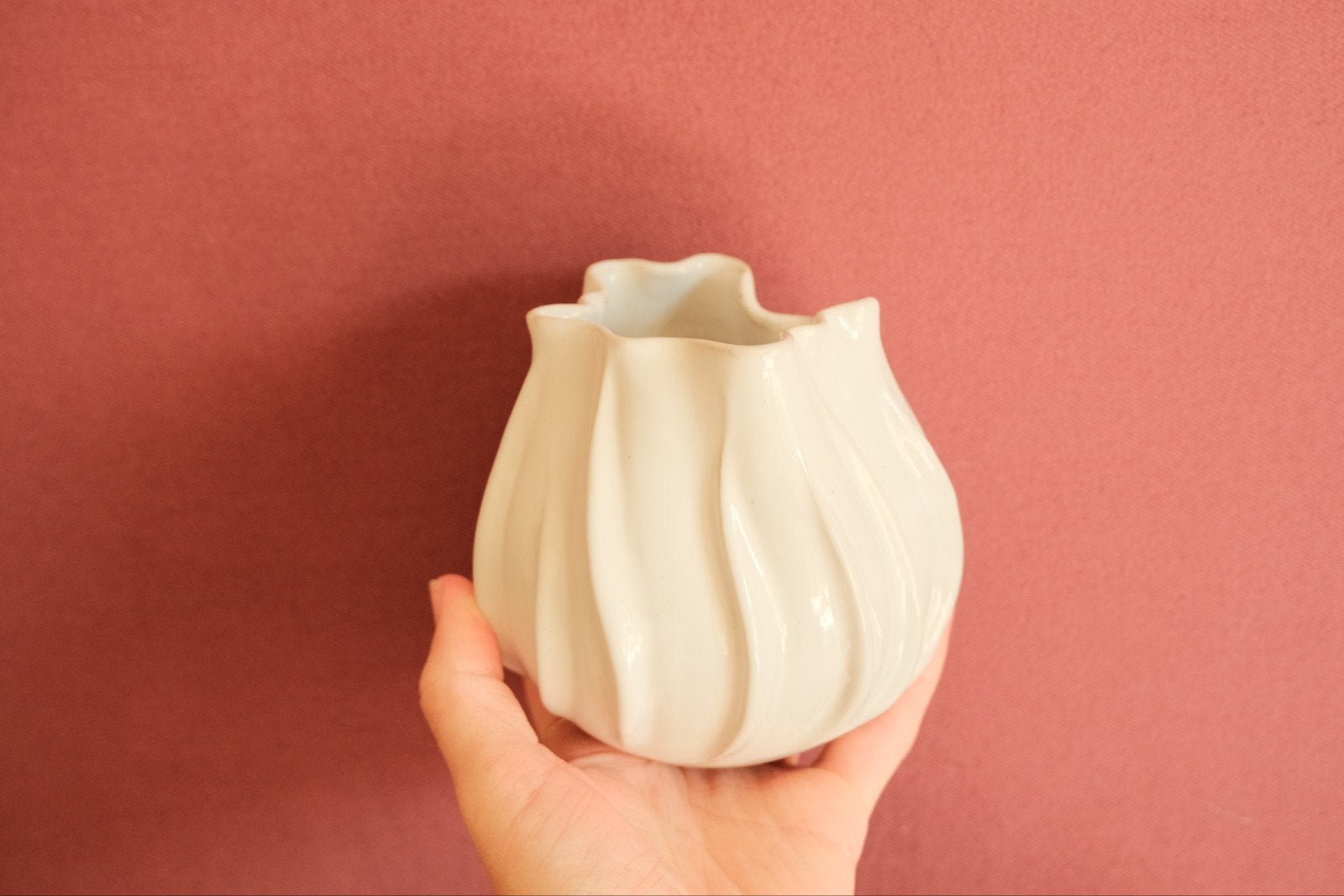 Des Pots vaasje, Huis en Inrichting, Woonaccessoires | Vazen, Overige kleuren, Ophalen of Verzenden, Zo goed als nieuw, Geschikt voor droogbloemen
