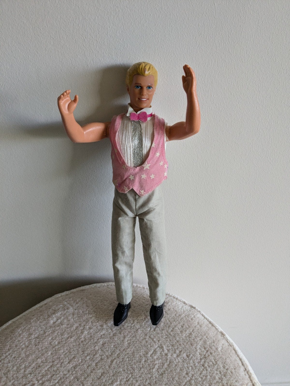 Vintage Ken Barbie pop Mattel 1968 met kleding, Ophalen of Verzenden