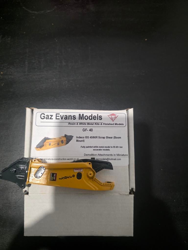 Gaz Evans Indeco ISS 45/90R Scrap Shear - Nieuw, Ophalen of Verzenden