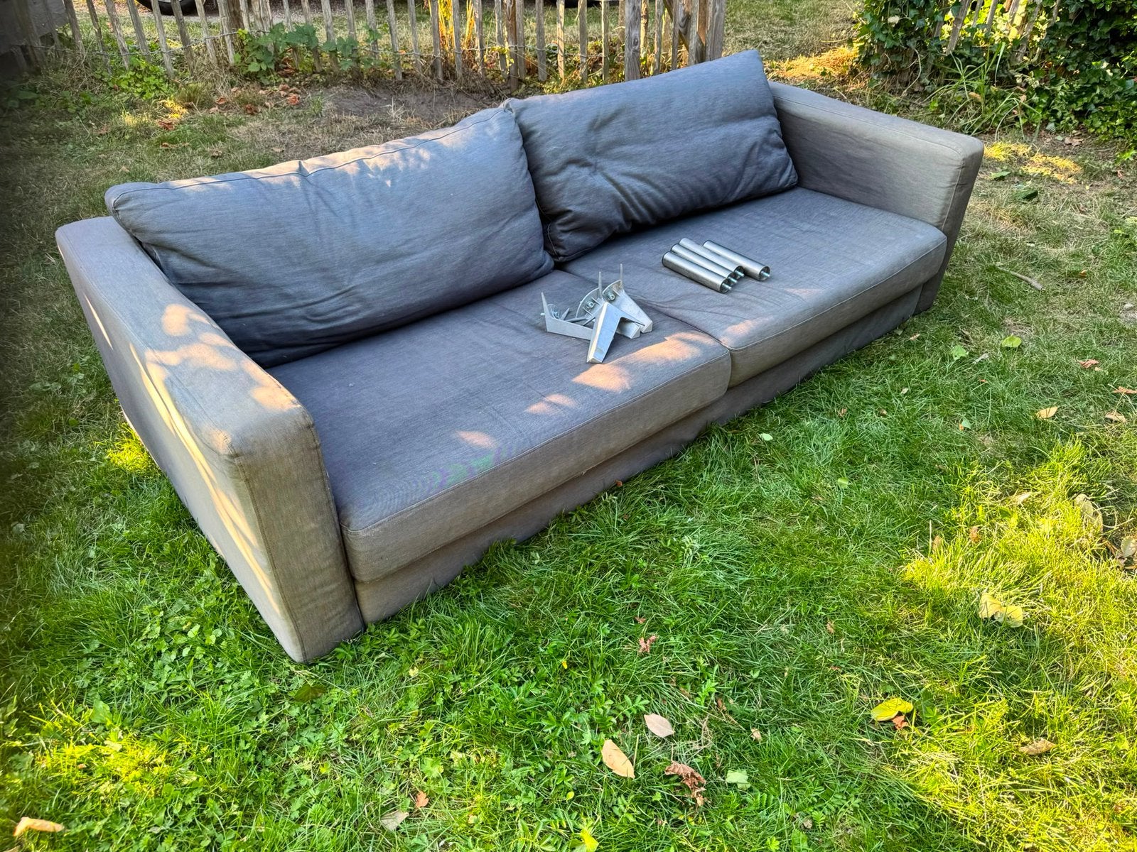 Ikea bank (Karlstad), Tuin en Terras, Ophalen, Gebruikt, Hout