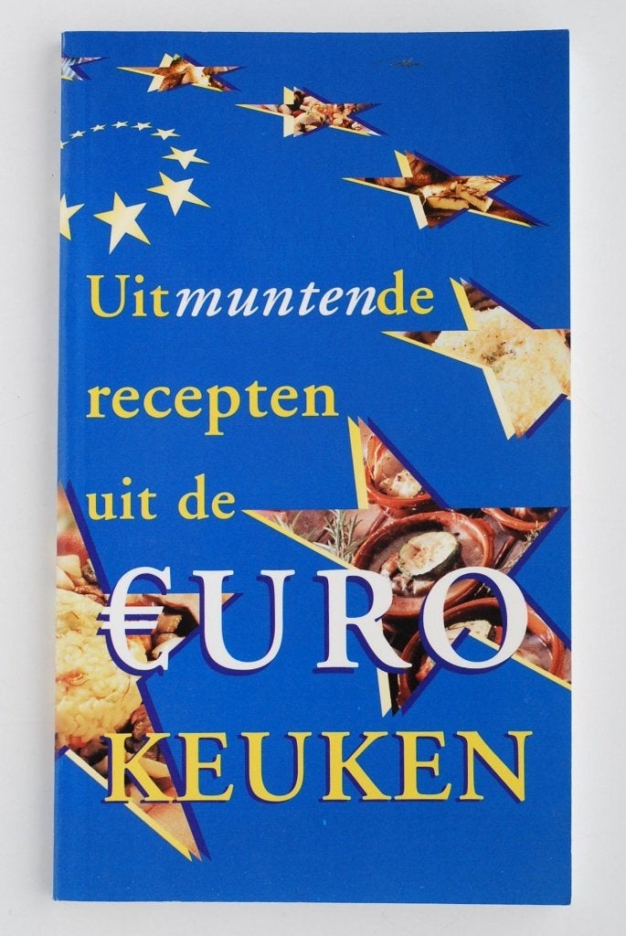 Uitmuntende recepten uit de Euro keuken - Kookboek 2001, Verzenden, Europa, Leo van Mierlo, Zo goed als nieuw