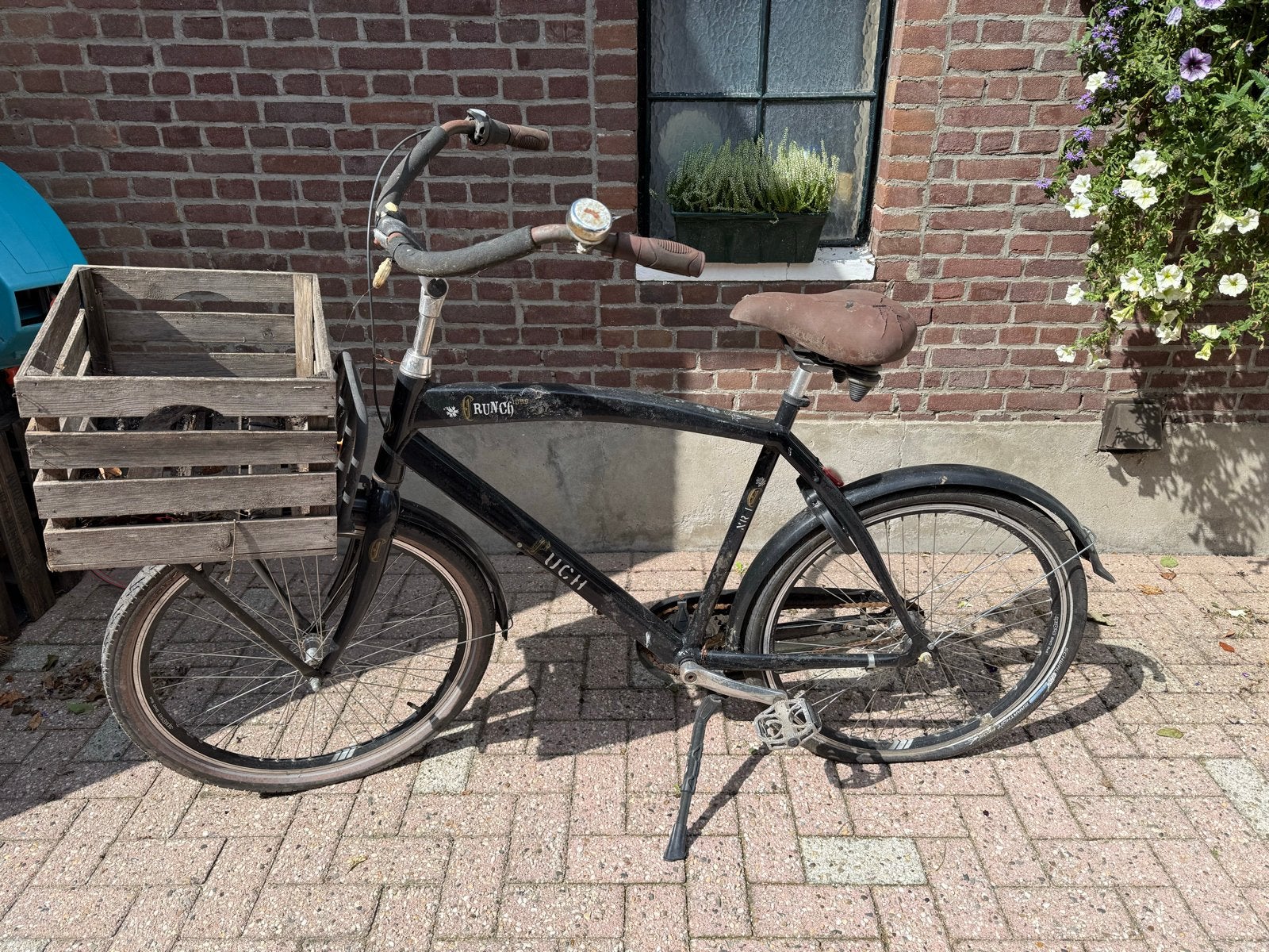 Stoere Puch Crunch Transportfiets / Cruiser – Opknapper, Terugtraprem, Gebruikt, 56 cm of meer, Ophalen