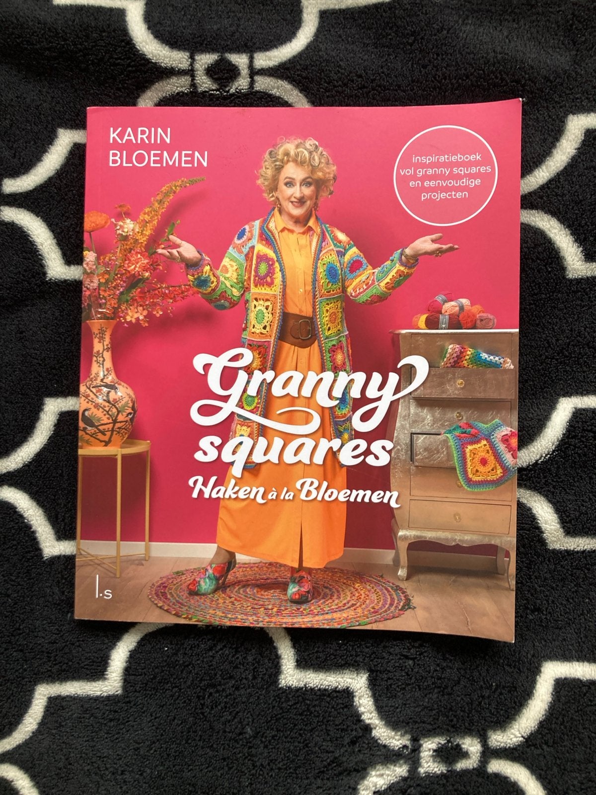 Karin Bloemen - Granny Squares Haken à la Bloemen, Ophalen of Verzenden, Zo goed als nieuw