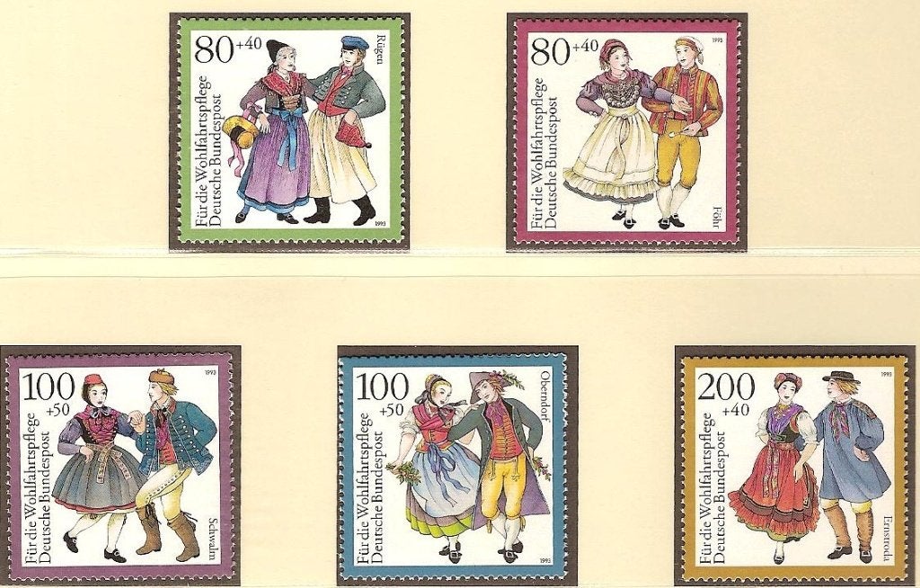 BRD 1696-1700 postfris, Ophalen of Verzenden, BRD, Postfris
