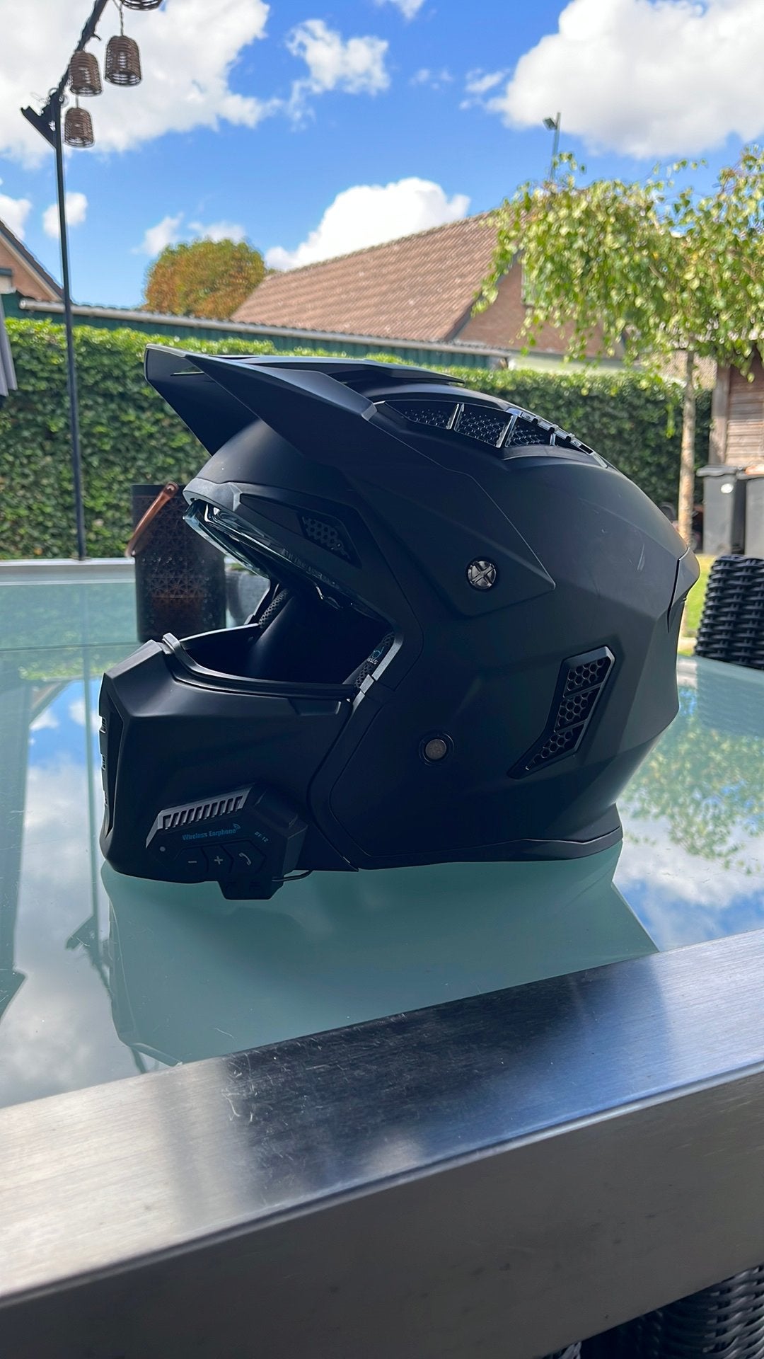 Vinz scooter helm M, Ophalen, Tweedehands, Systeemhelm, Overige merken