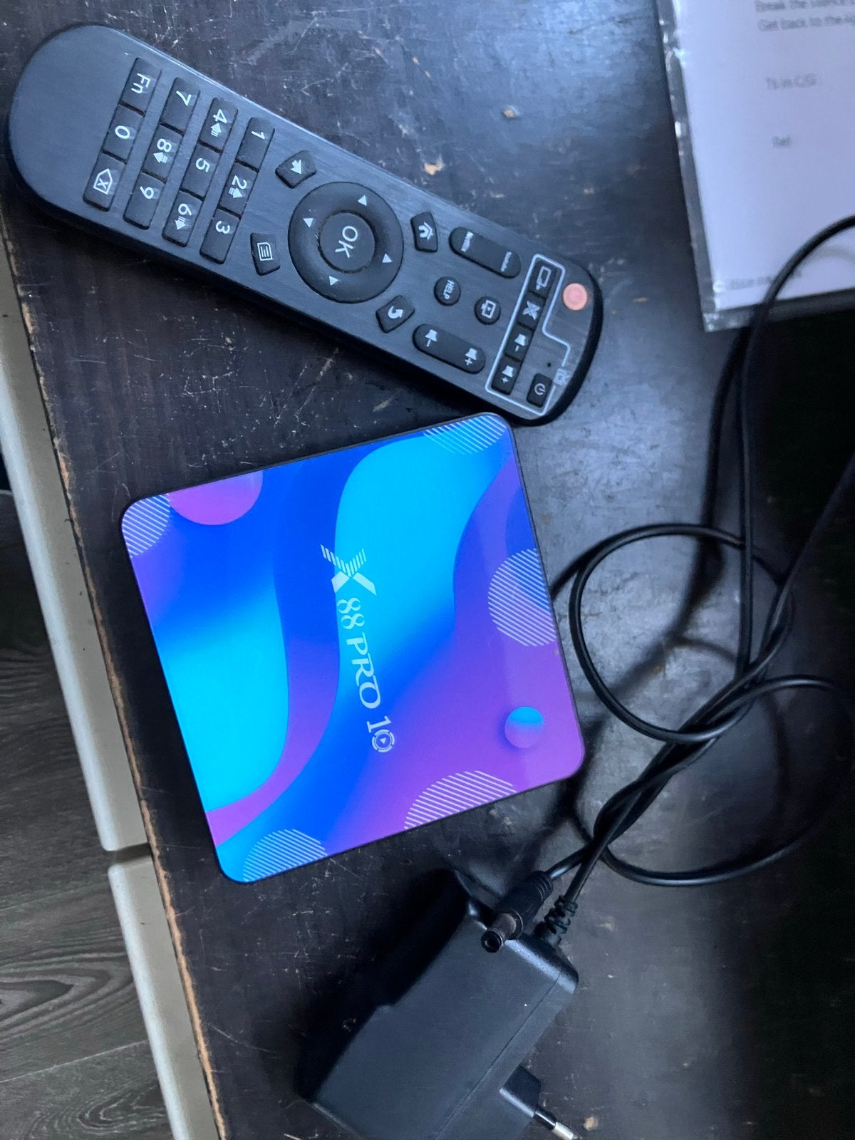 X88 PRO 10 Android TV Box 4GB RAM 64GB ROM, Verzenden, Gebruikt, HDMI, Minder dan 500 GB