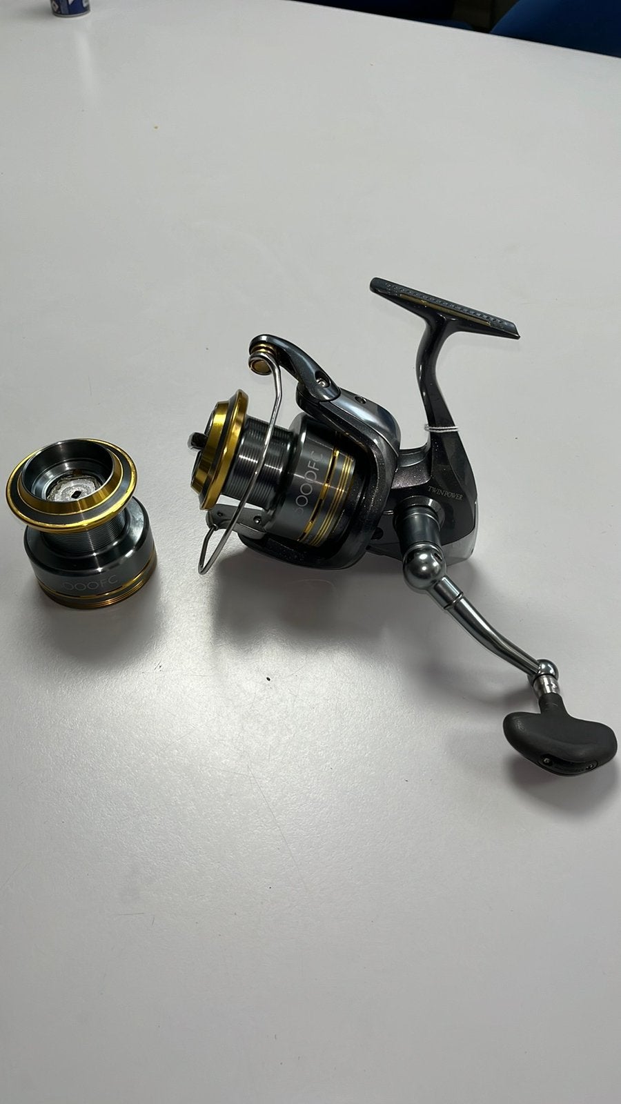 Shimano Twinpower 6000FC, Ophalen of Verzenden, Gebruikt, Molen