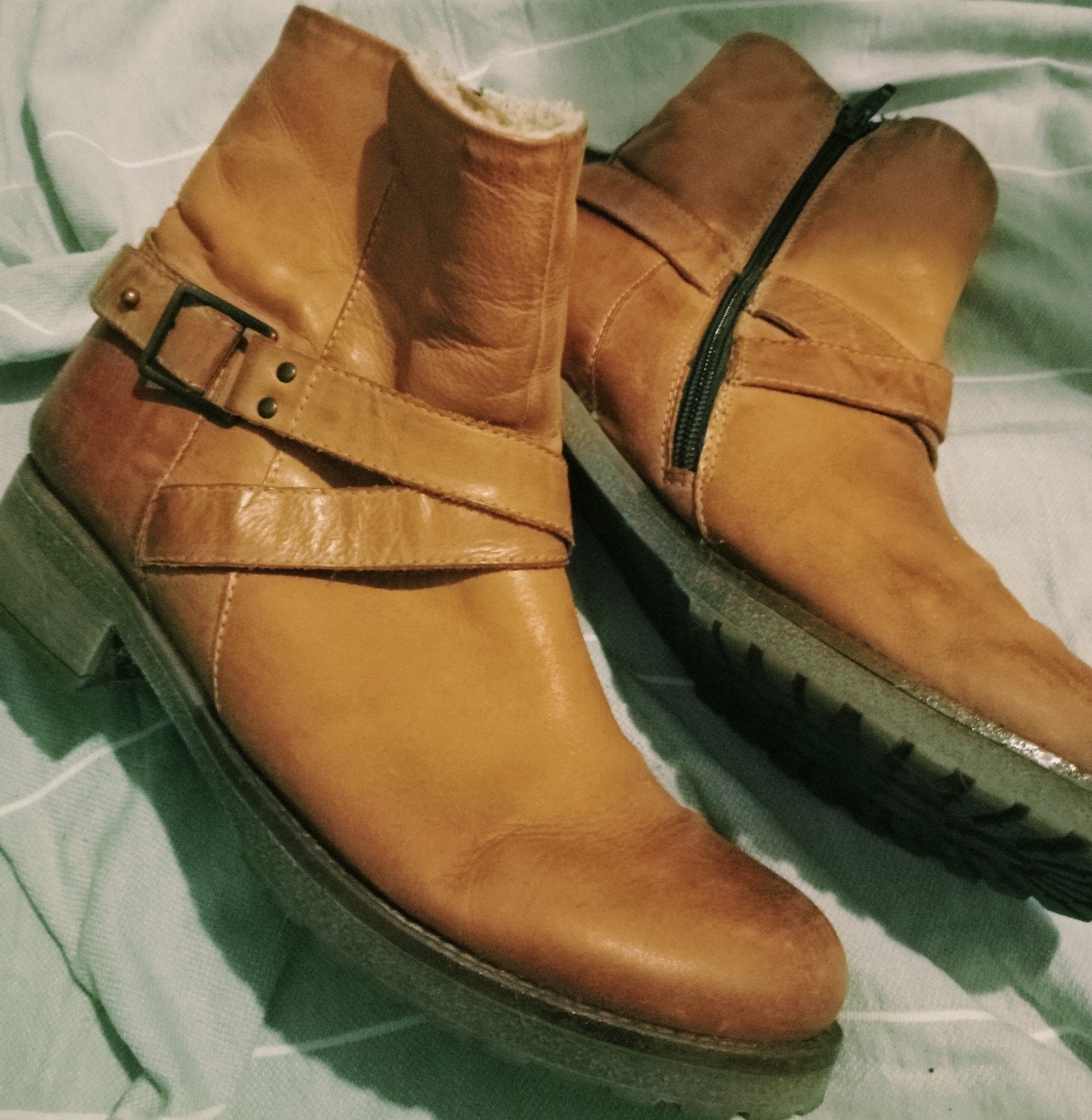 Hush Puppies Enkellaarzen - Bruin Leer, Maat 42, Bruin, Verzenden, Lage of Enkellaarzen, Gedragen