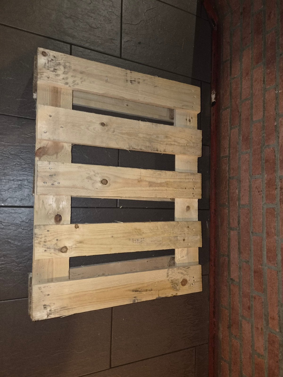 Pallet 80x60cm gratis, Ophalen, Gebruikt, 50 mm of meer, Minder dan 200 cm