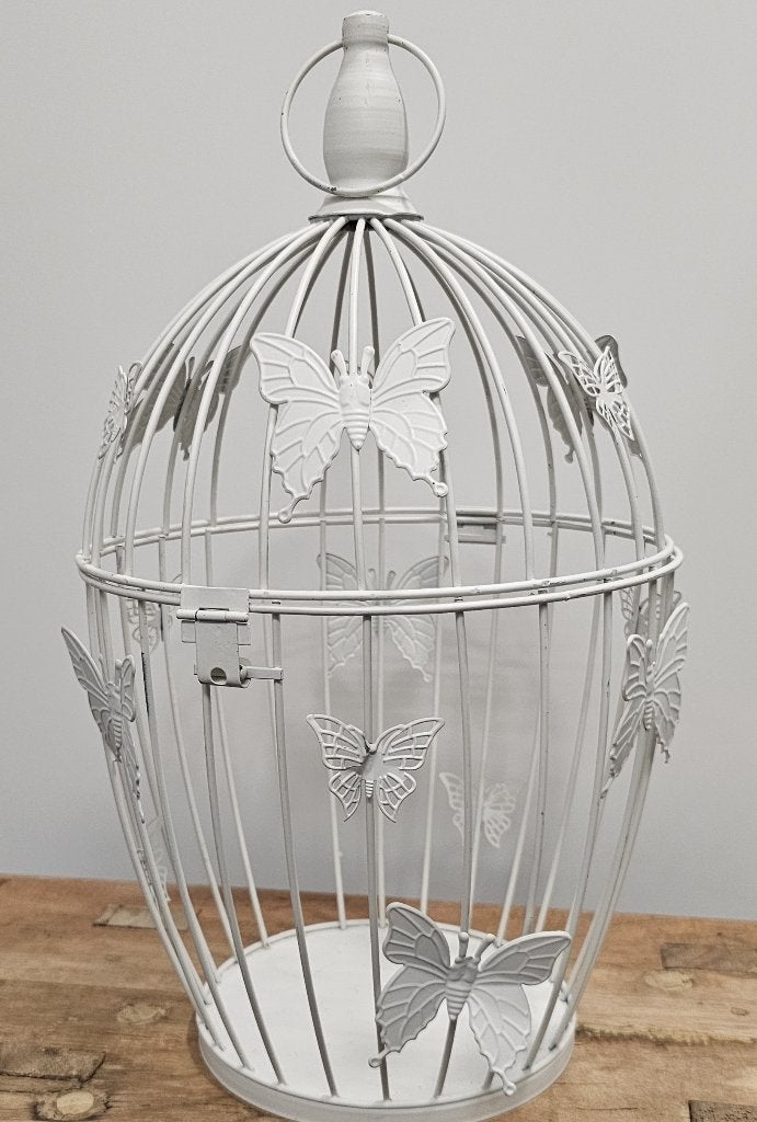 LEUKE BROCANTE METALEN VOGELKOOI, Antiek en Kunst, Ophalen of Verzenden