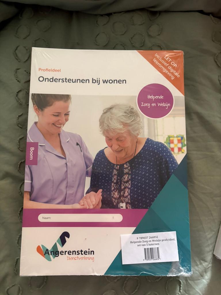 Ondersteunen bij wonen boeken, Ophalen of Verzenden, Zo goed als nieuw, Overige niveaus