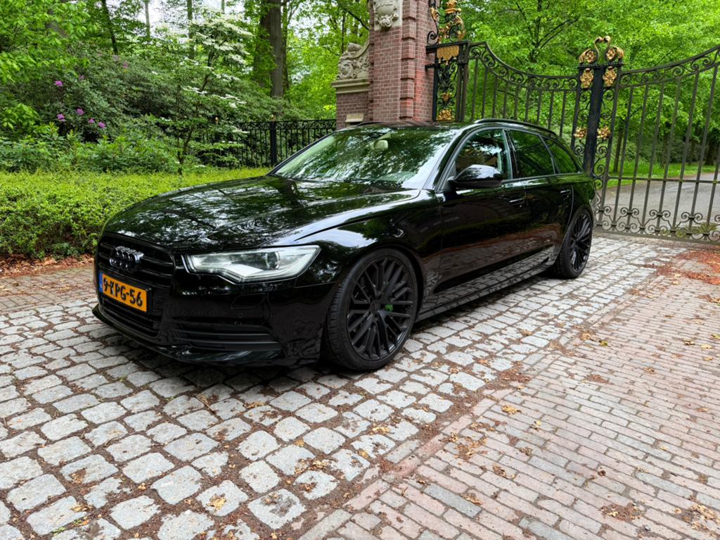 Audi A6 2.0 Tfsi Avant Aut, Vol opties, nw APK, Inruil mogel, Auto's, Automaat, Euro 5, 15 km/l, Beige