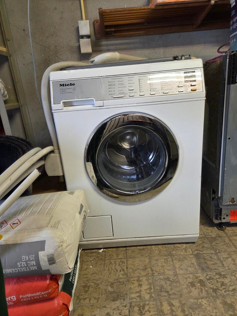 Miele SoftCare System V 5645 Wasmachine, Ophalen, Gebruikt, Voorlader, Wolwasprogramma