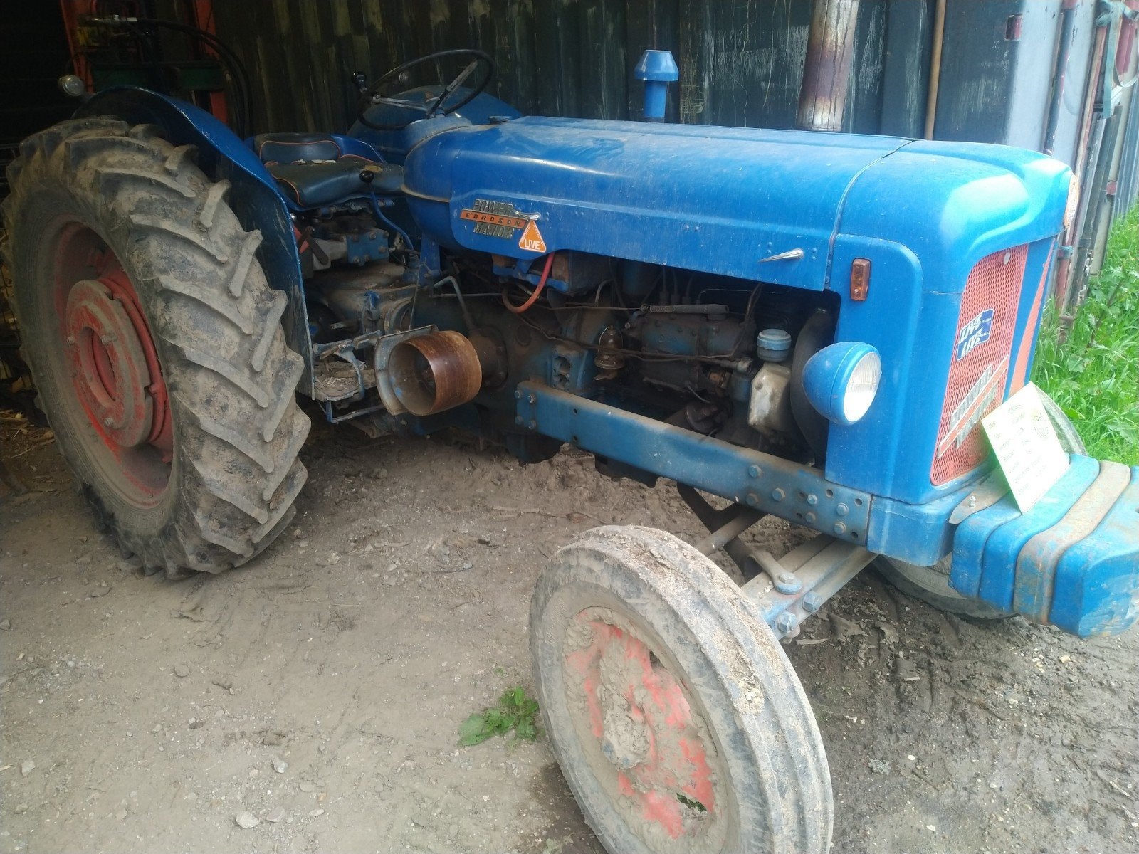 fordson power major tractor.  motorblok fomoco fordson, Ophalen
