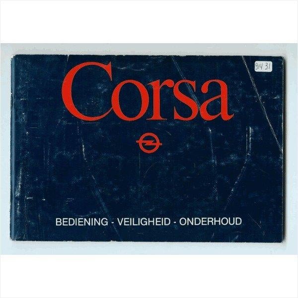 Opel Corsa A Instructieboekje 1983 #5 Nederlands, Ophalen of Verzenden