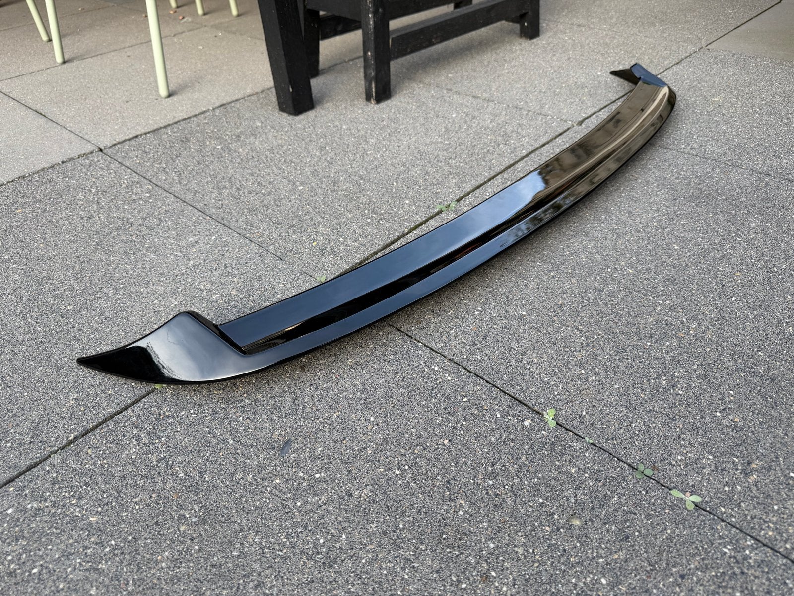 Spoiler VW Golf 6 GTI/R/GTD - Glanzend Zwart, Auto diversen, Ophalen