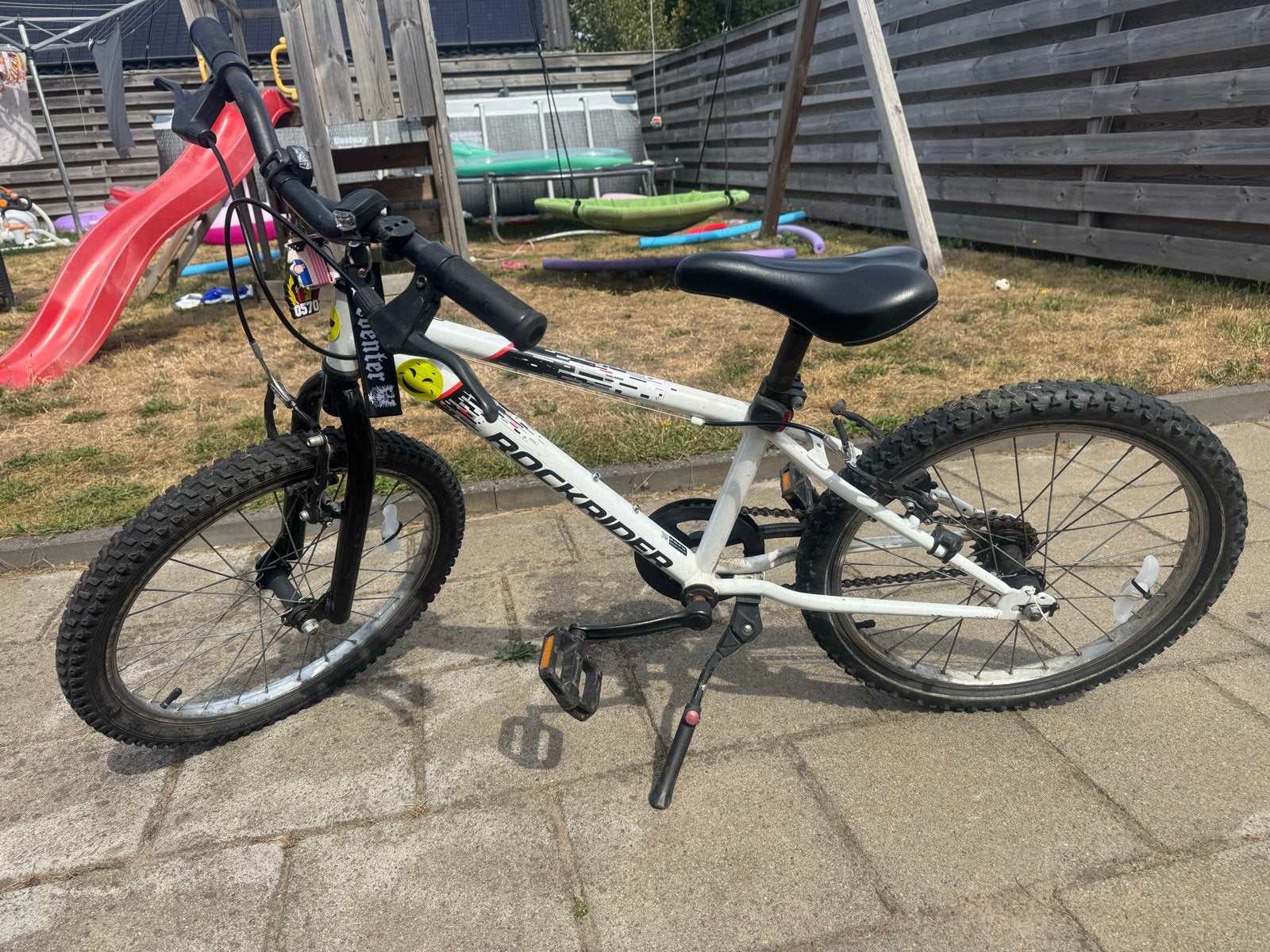 Rockrider ST100 kinderfiets 20 inch, handremmen, Fietsen en Brommers, Ophalen, Gebruikt, Velgrem, 20 inch of meer