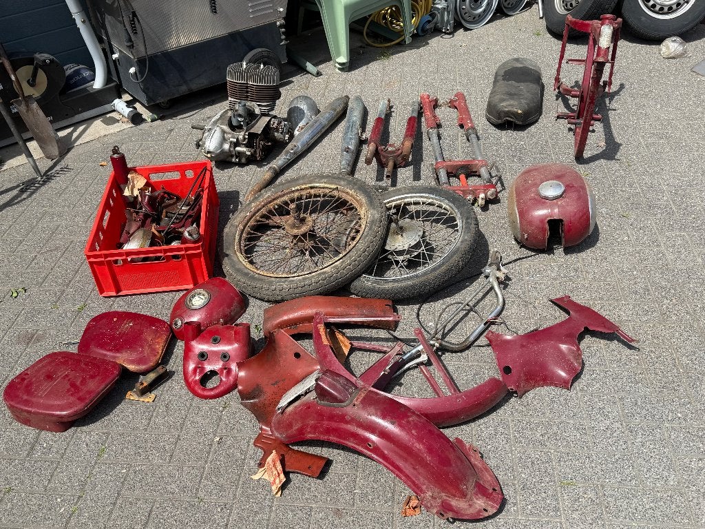 jawa 350 onderdelen, Motoren, Ophalen, Gebruikt