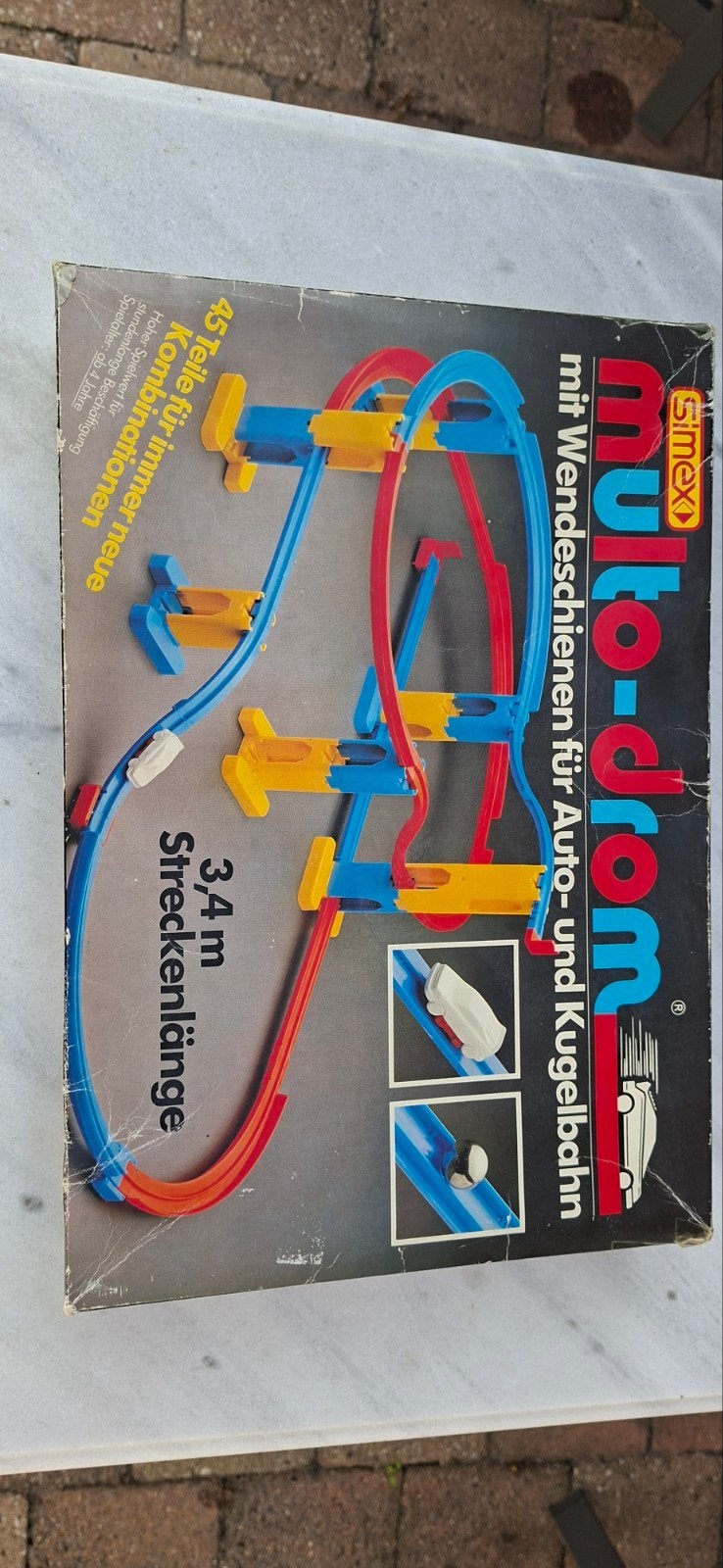 Simex Multo-Drom Racebaan Compleet, West-Duitsla, Ophalen of Verzenden, Gebruikt, Elektrisch, Overige merken