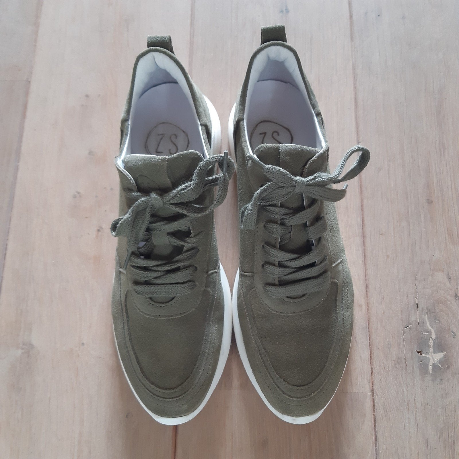 Zusss schoenen maat 40, Ophalen of Verzenden, Zo goed als nieuw, Groen, Sneakers of Gympen