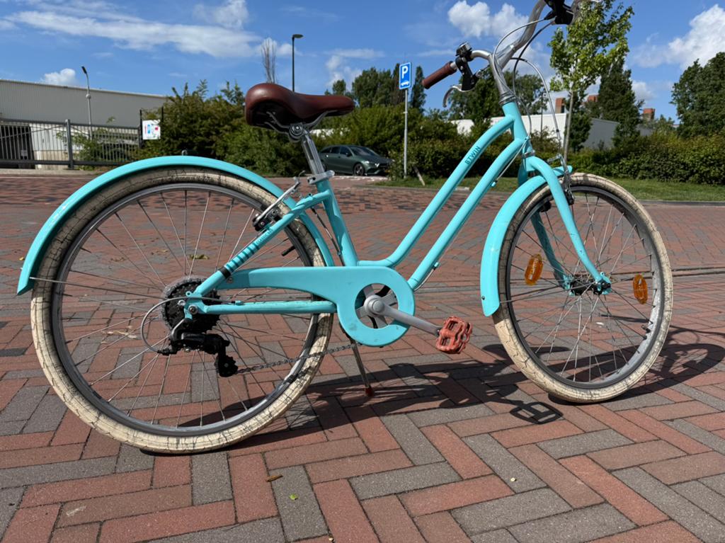 Kinderfiets B'twin 500 20 inch, Fietsen en Brommers, Ophalen, Gebruikt, Velgrem, 20 inch of meer