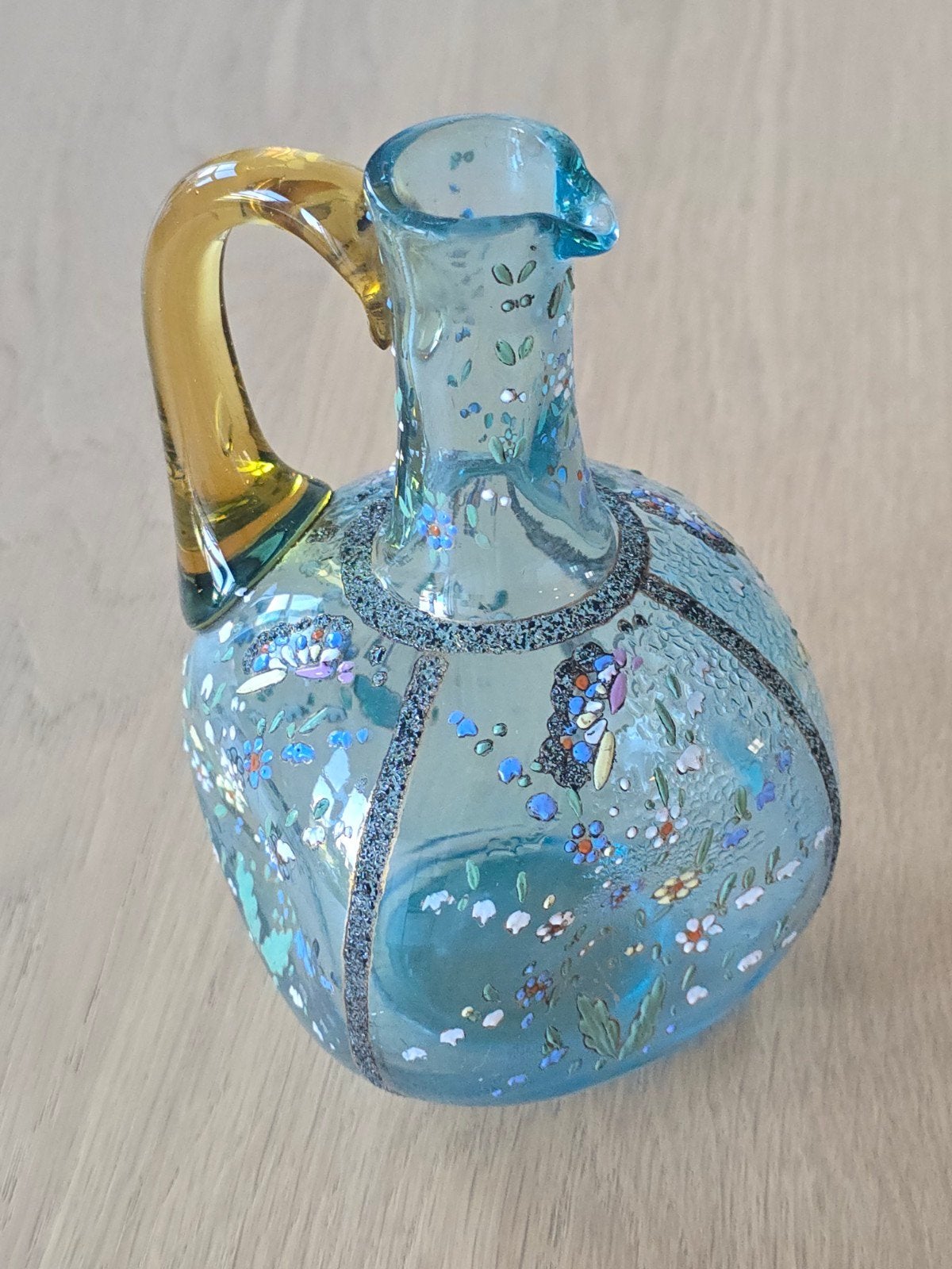 Antieke karaf LEGRAS of MOSER - Glas - 189OS €149, Ophalen of Verzenden