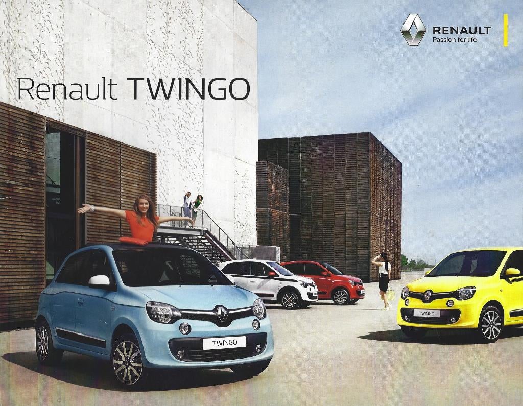 Brochure Renault Twingo 2016, Boeken, Auto's | Folders en Tijdschriften, Gelezen, Renault, Ophalen of Verzenden