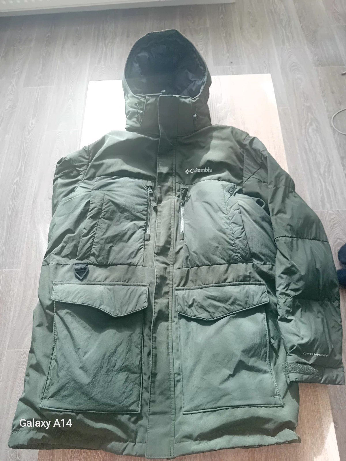 Columbia Heren Parka, Ophalen of Verzenden, Zo goed als nieuw, Groen