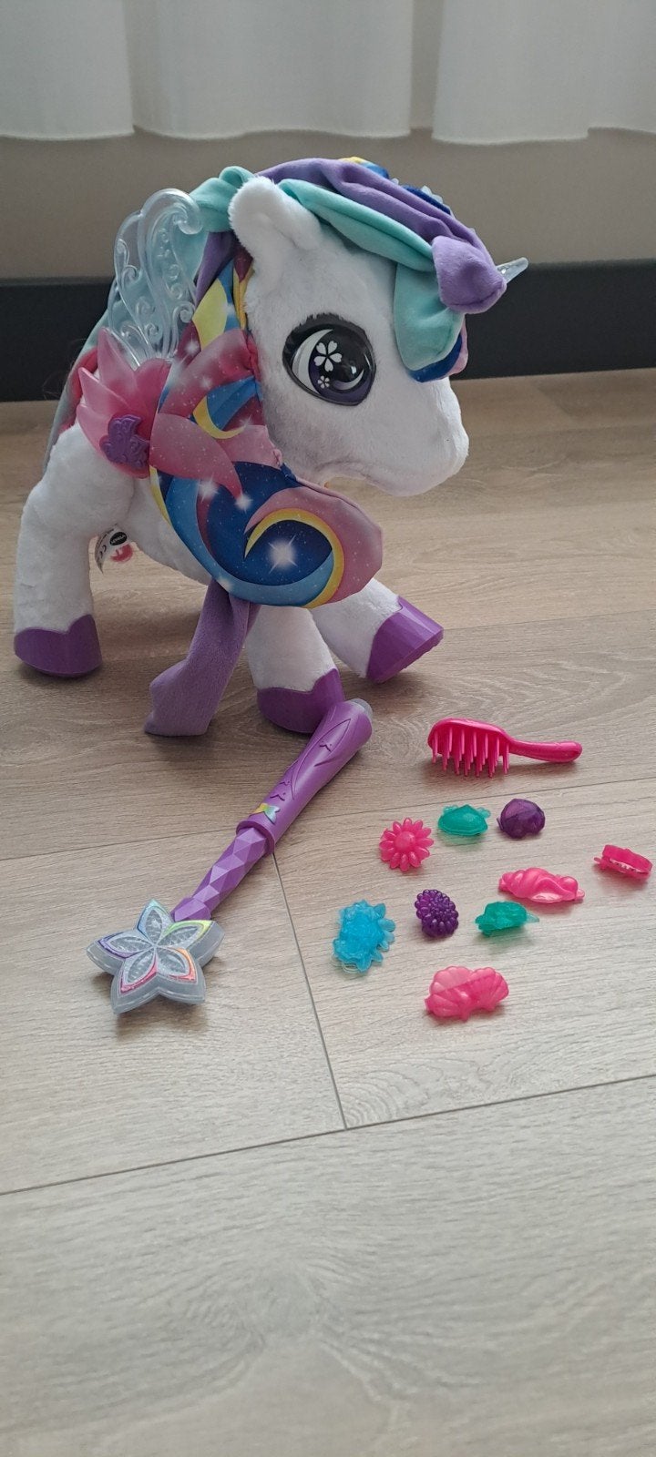 VTech Interactief Styla Mila Eenhoorn - Zo goed als nieuw, Ophalen of Verzenden, Zo goed als nieuw, Met kleding of accessoire