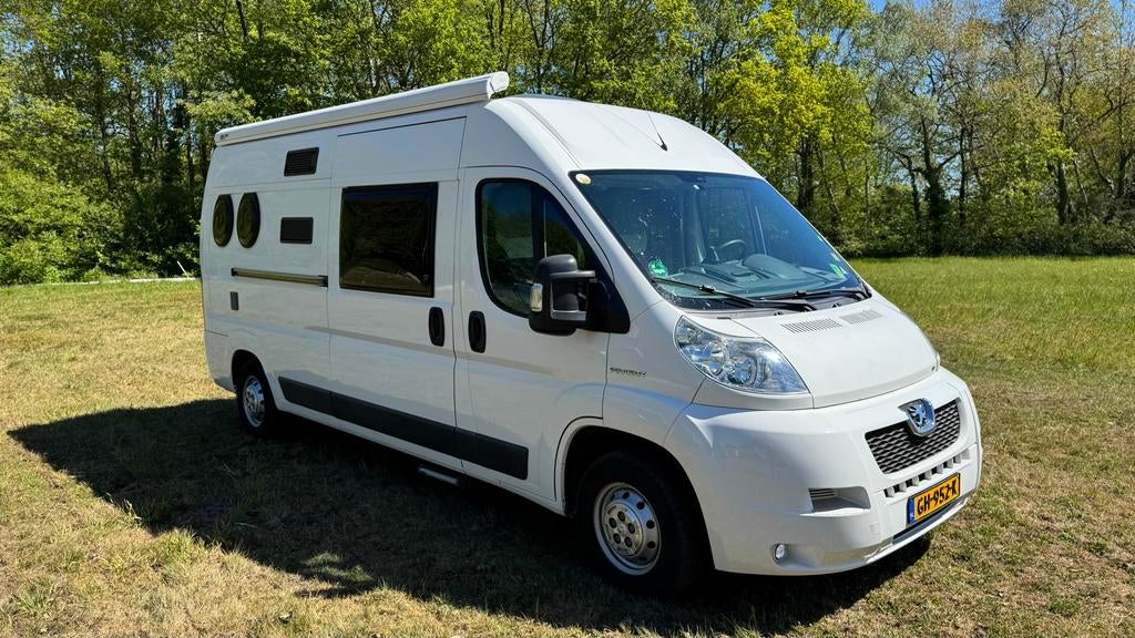 Peugeot Boxer 2.2 HDI buscamper L2 H2 bjr 2006, Ringverwarming, Koelkast, Tot en met 2, Particulier