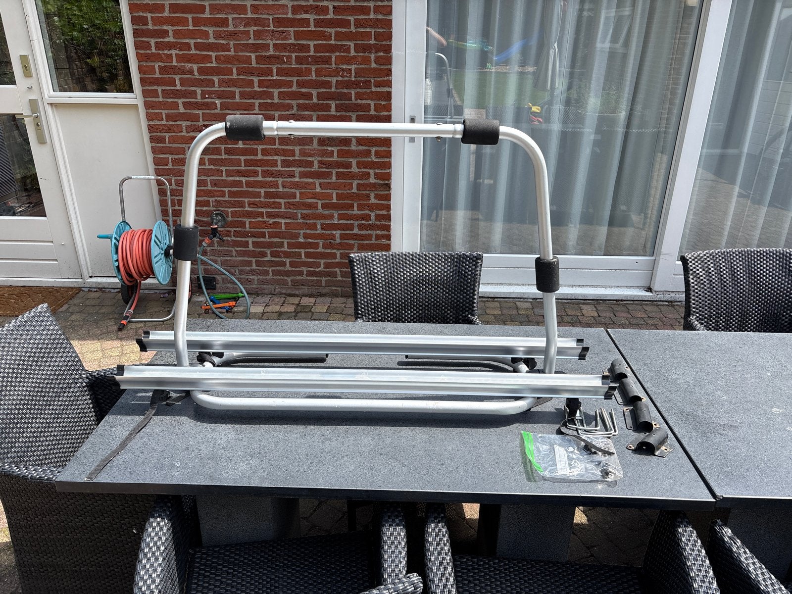 Fietsendrager voor dakmontage - Aluminium, Ophalen of Verzenden, 2 fietsen, Gebruikt, Dakdrager