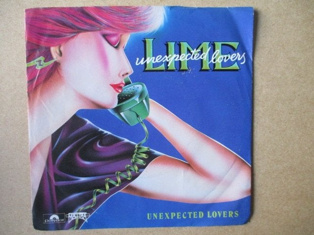 s2985 lime - unexpected lovers, Cd's en Dvd's, Vinyl Singles, Ophalen, Gebruikt, Overige genres