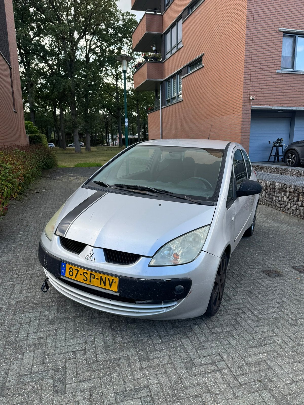 Mitsubishi Colt 1.3 Mivec CZ3 2006 Grijs, Voorwielaandrijving, Stof, Colt, Origineel Nederlands