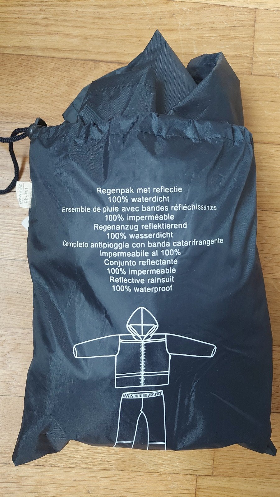 Zeeman Regenpak met reflectie - 100% waterdicht, Ophalen, Nieuw