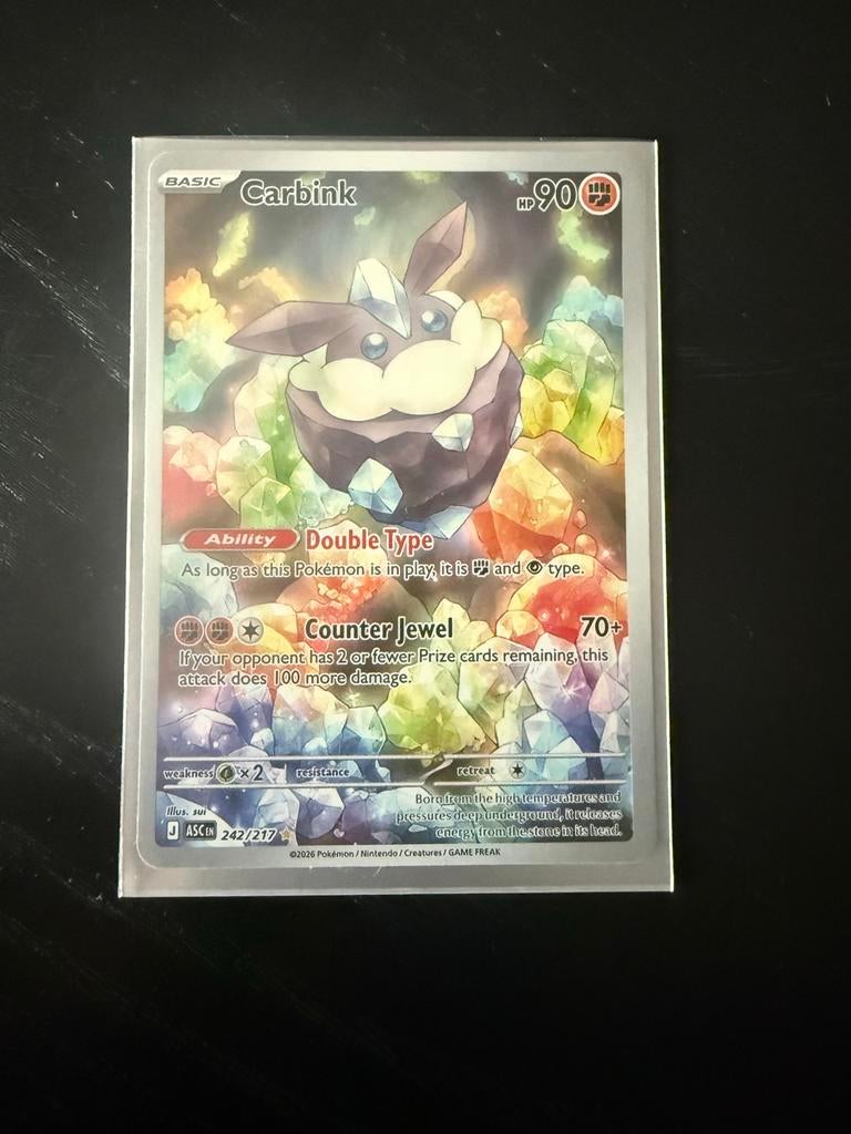 Carbink 242/217 ascended HEROES, Ophalen of Verzenden, Zo goed als nieuw, Losse kaart