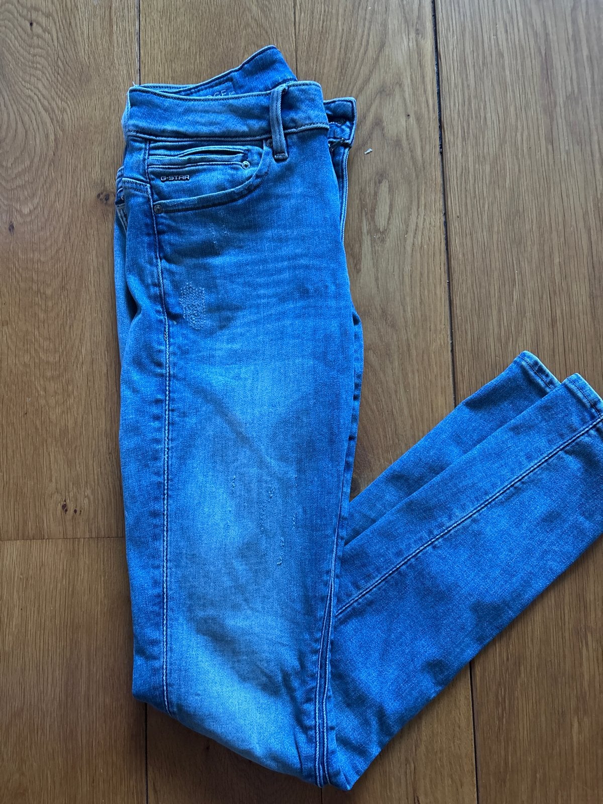 G-Star RAW Dames Jeans - W28 L32 - Blauw, Kleding | Dames, Ophalen of Verzenden, Gedragen, Blauw, W28 - W29 (confectie 36)