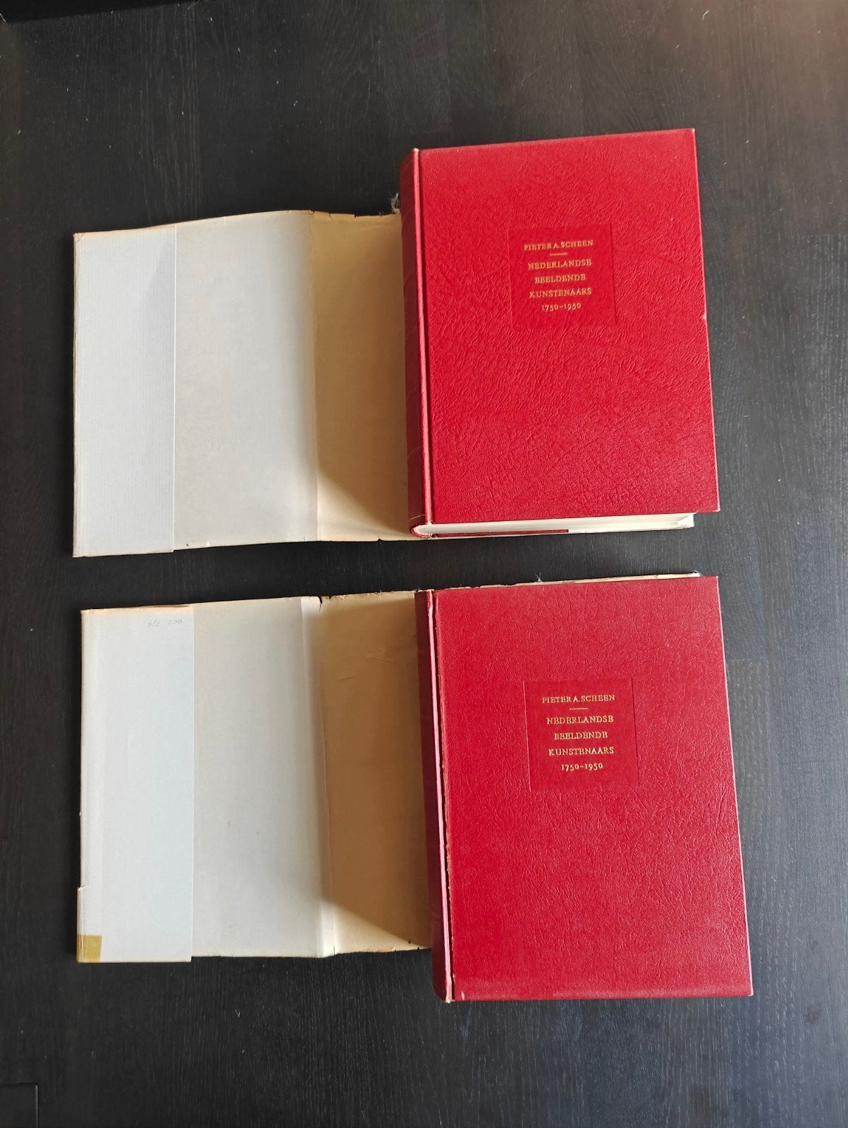 Lexicon Nederlandse beeldende kunstenaars 1750-1950 Compleet, Boeken, Ophalen of Verzenden, Gelezen, Schilder- en Tekenkunst, Pieter A. Scheen