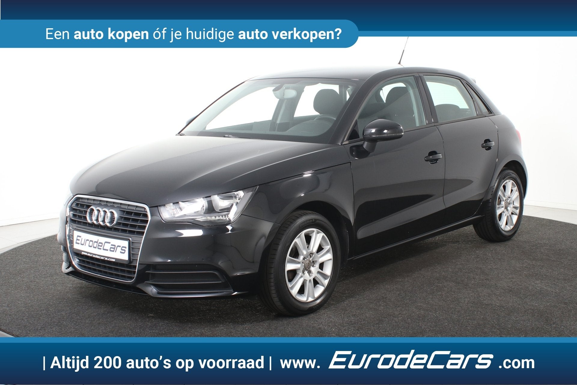Audi A1 Sportback 1.2 TFSI Ambition *Cruise Control*Stoelver, Auto's, Audi, Voorwielaandrijving, Euro 5, Zwart, 4 cilinders