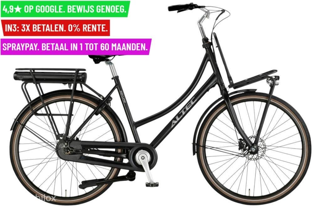 +Altec Sakura E-bike 28"/53cm/Black-matt/279089, Fietsen en Brommers, Elektrische fietsen, Overige merken, 9713 Bv Groningen, Nieuw