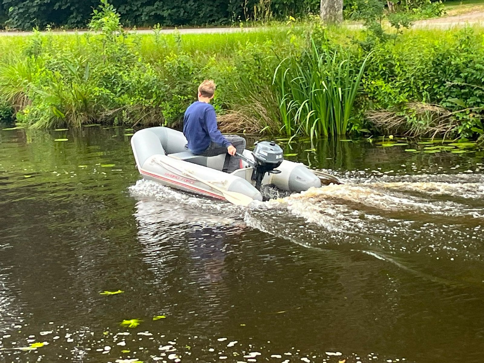 Hydro Force Rubberboot + Yamaha 2,5PK 4-takt - Compleet Set, Watersport en Boten, Rubberboten, Ophalen, PVC, Yamaha, Gebruikt