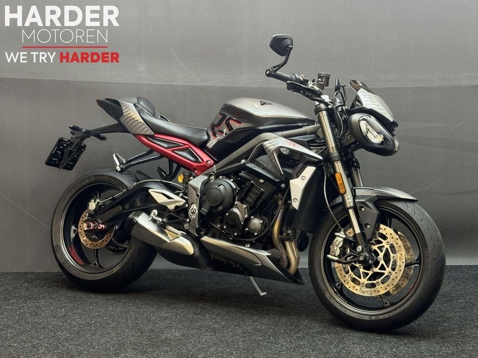 TRIUMPH STREET TRIPLE RS | NIEUWSTAAT | INCL BEURT & GARANTI, Motorrijbewijs A, Bedrijf, 765 cc, Meer dan 35 kW