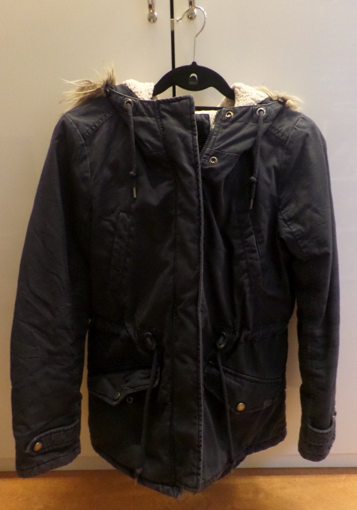 Dames Winterjas maat 40, Kleding | Dames, Maat 38/40 (M), Blauw, Ophalen of Verzenden, Zo goed als nieuw