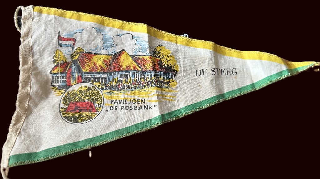 Vintage souvenirvaantje Paviljoen De Posbank De Steeg, Ophalen, Gebruikt, Overige typen