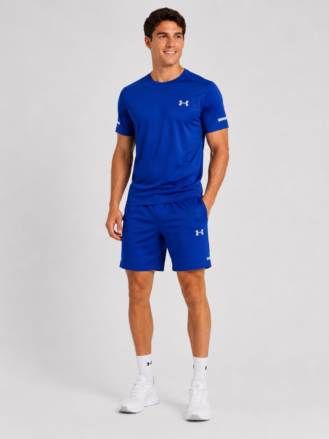 Partij en los zomer setje t-shirt korte broek running actie!, Zwart, Overige maten, Ophalen of Verzenden, Zo goed als nieuw