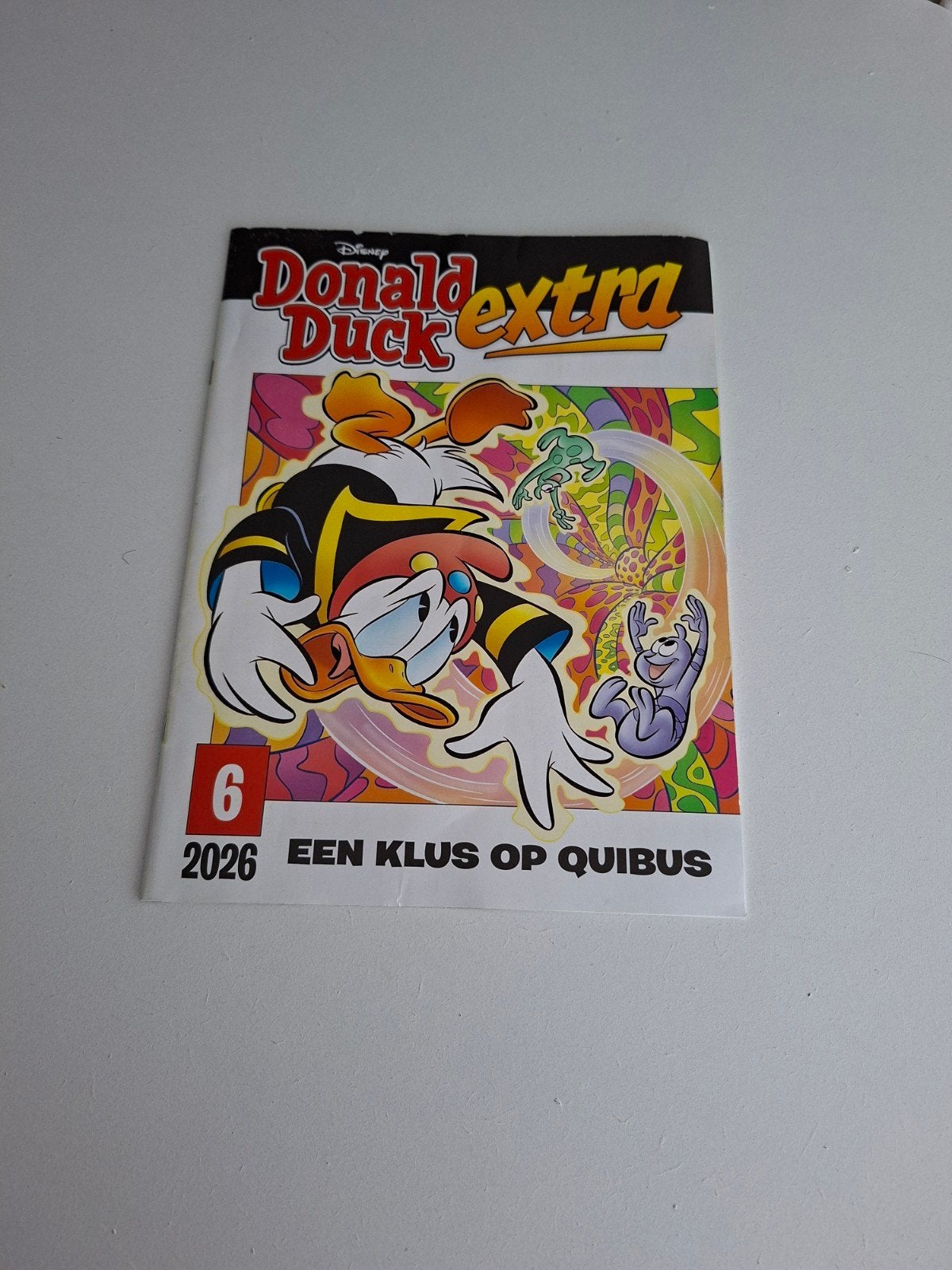 Donald Duck Extra nr 6 - 2026, Eén stripboek, Ophalen of Verzenden, Zo goed als nieuw, Walt Disney  Donald duck