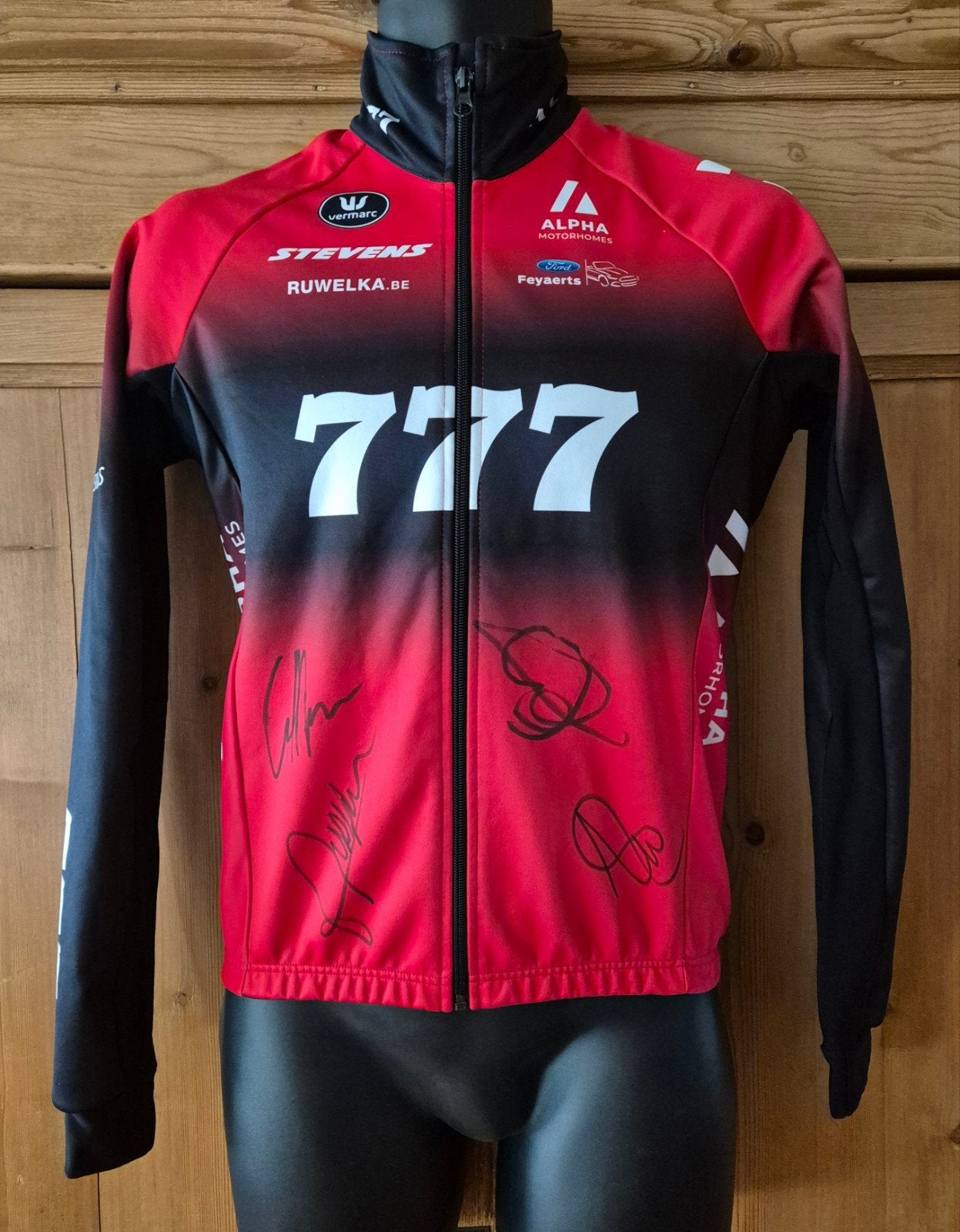 Gesigneerd 777 racing team wielershirt, Ophalen of Verzenden, Nieuw, Kinderen, Bovenkleding